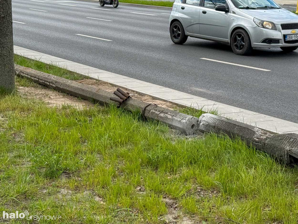 Nowe latarnie na Ciszewskiego i... niczyje relikty