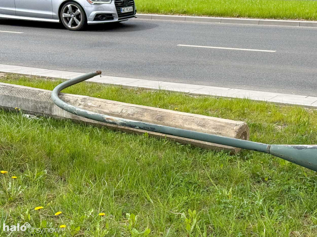 Nowe latarnie na Ciszewskiego i... niczyje relikty