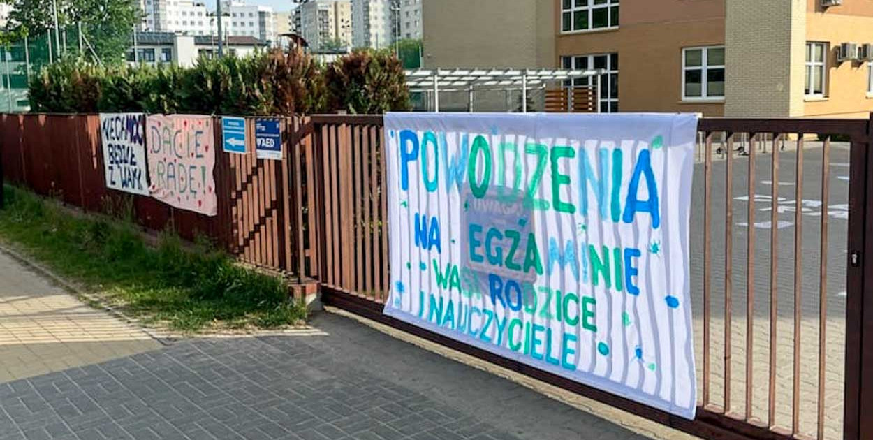Motywacyjny korytarz dla ósmoklaistów