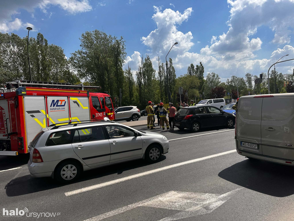 Wypadek na Puławskiejj