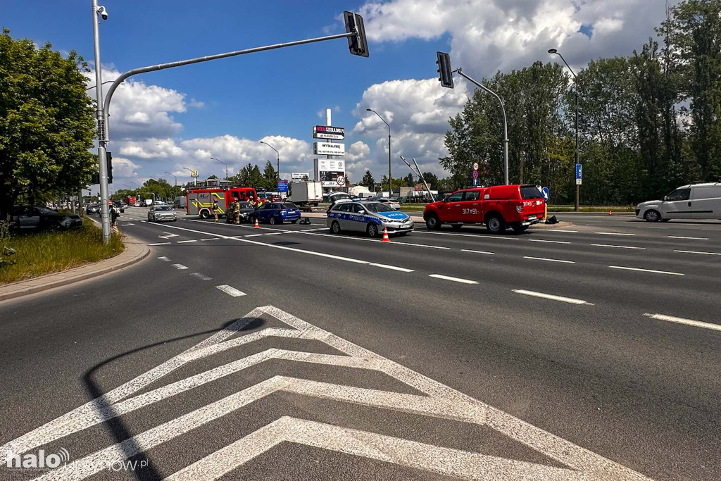 Wypadek na Puławskiejj