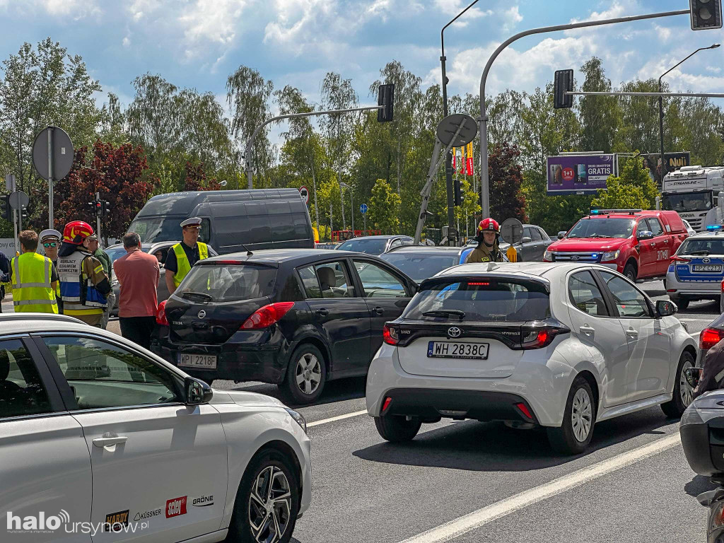 Wypadek na Puławskiejj