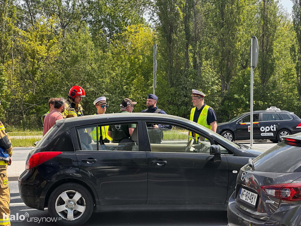 Wypadek na Puławskiejj
