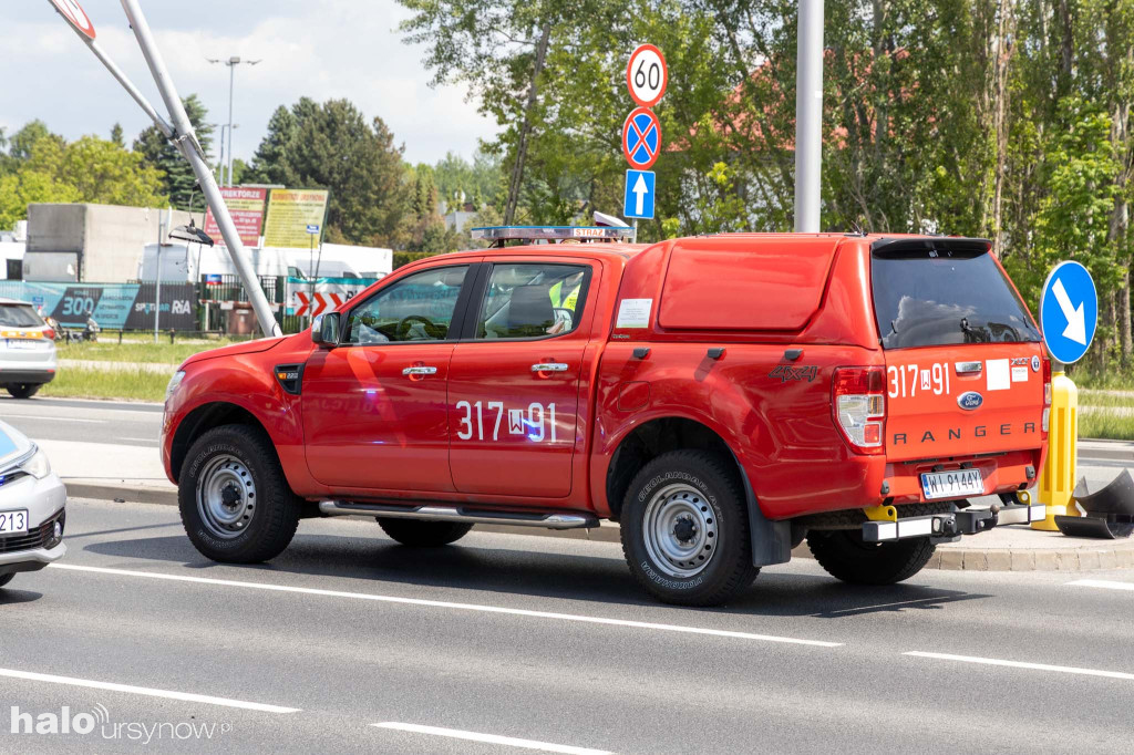 Wypadek na Puławskiejj