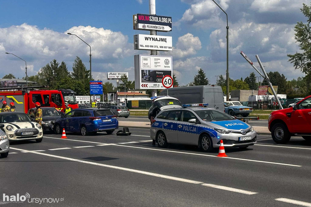 Wypadek na Puławskiejj