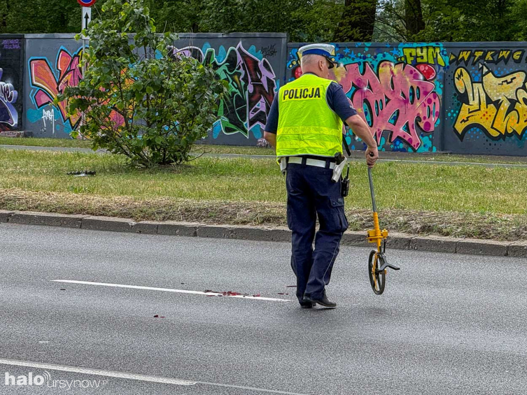 Wypadek autobusu 504 na Puławskiej