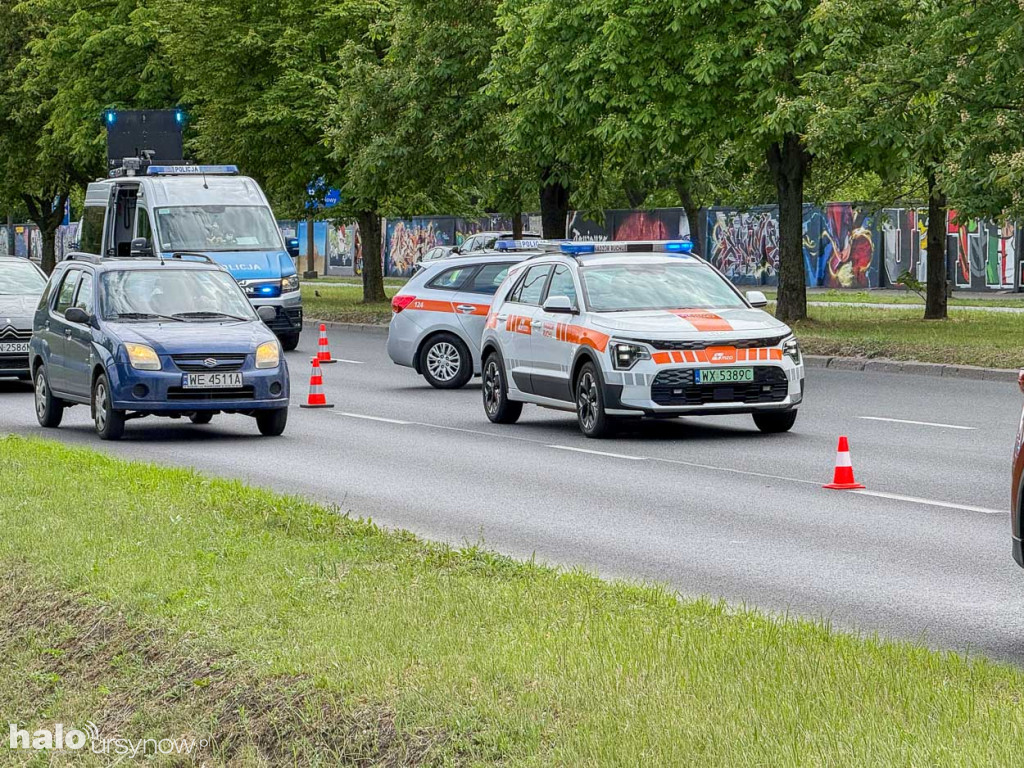 Wypadek autobusu 504 na Puławskiej