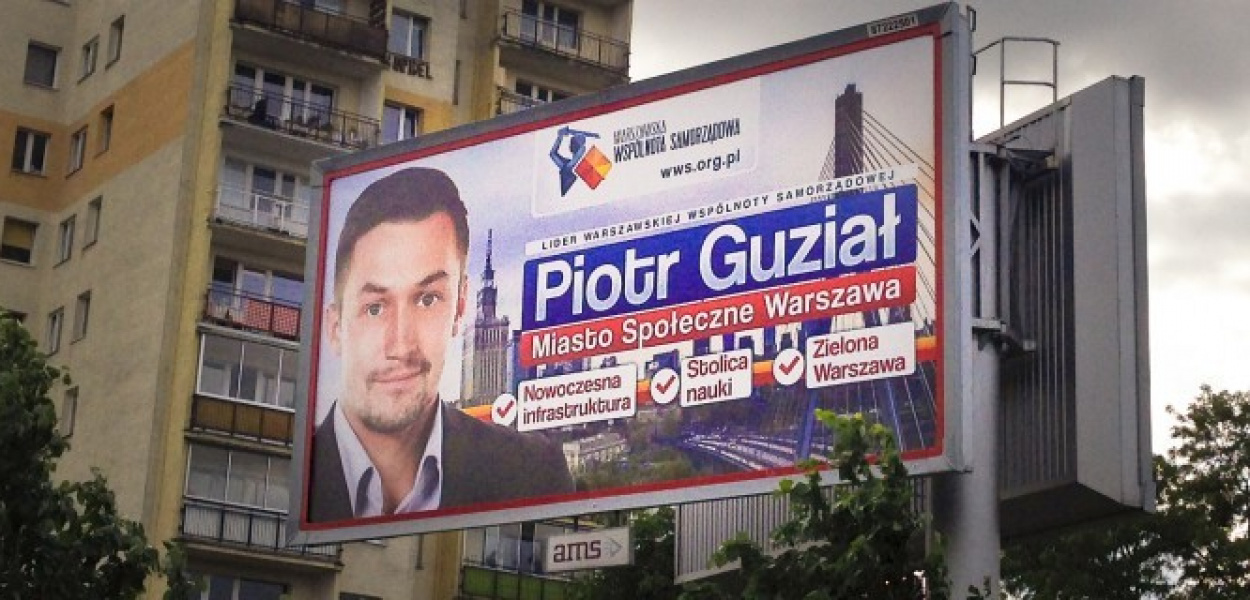 GUZIAŁ PATRZY Z BILBOARDÓW. Ruszyła kampania?
