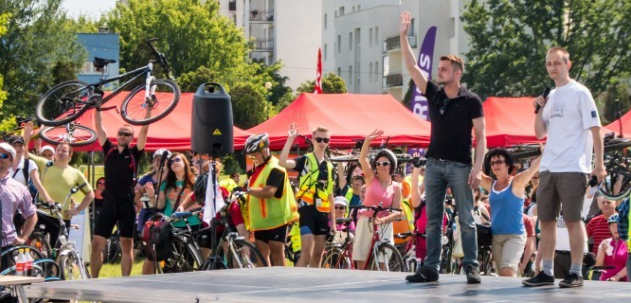 PIKNIK ROWEROWY. Masa krytyczna gościła na Ursynowie!