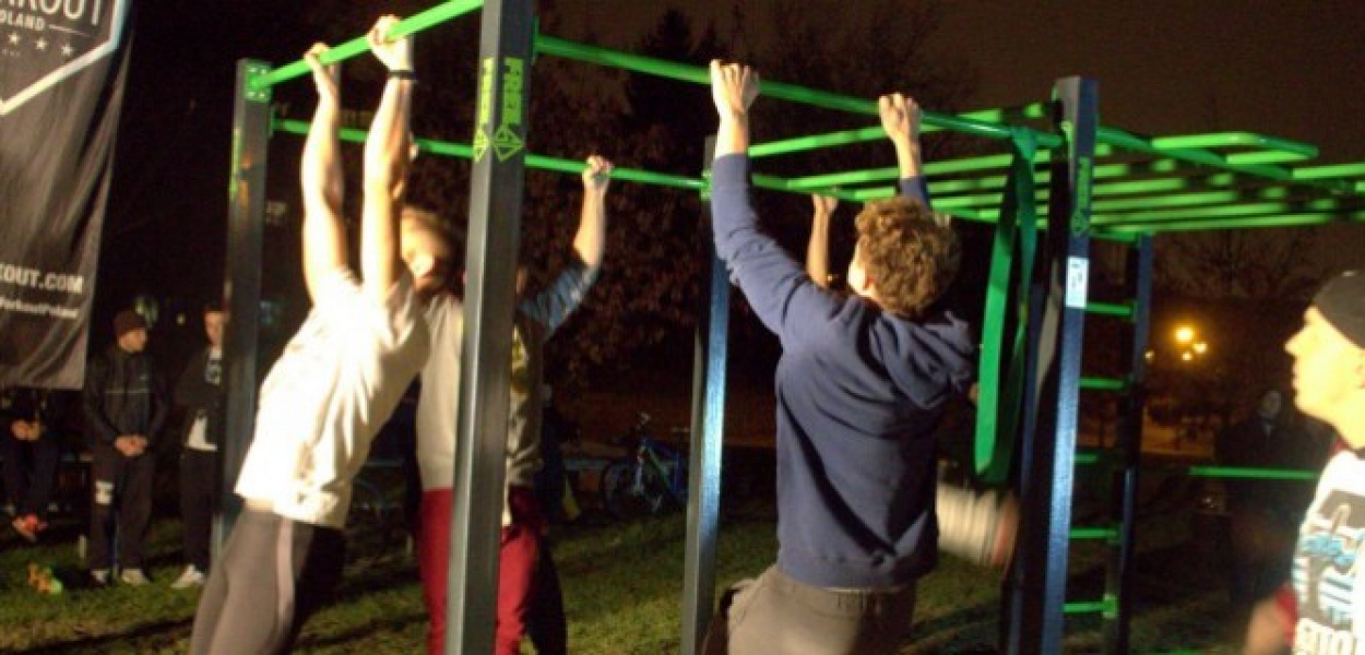 Ursynowskie place do Street Workout’u otwarte!