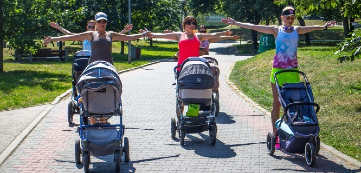 BuggyGym zawitał na Ursynów! Nietypowy fitness dla mam