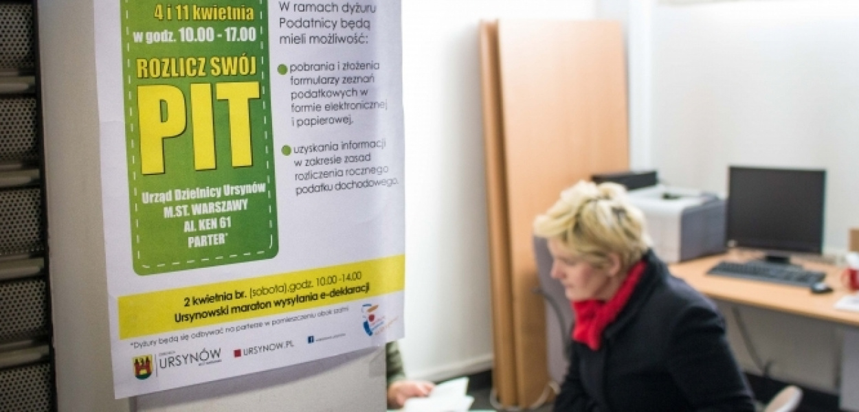 AKCJA PIT 2015. W poniedziałek ostatni dyżur skarbówki w ratuszu