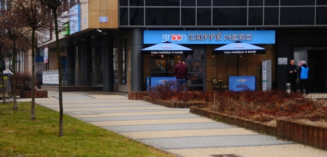 Green Caffè Nero - nowa kawiarnia na Kabatach. Kusi wyjątkową atmosferą