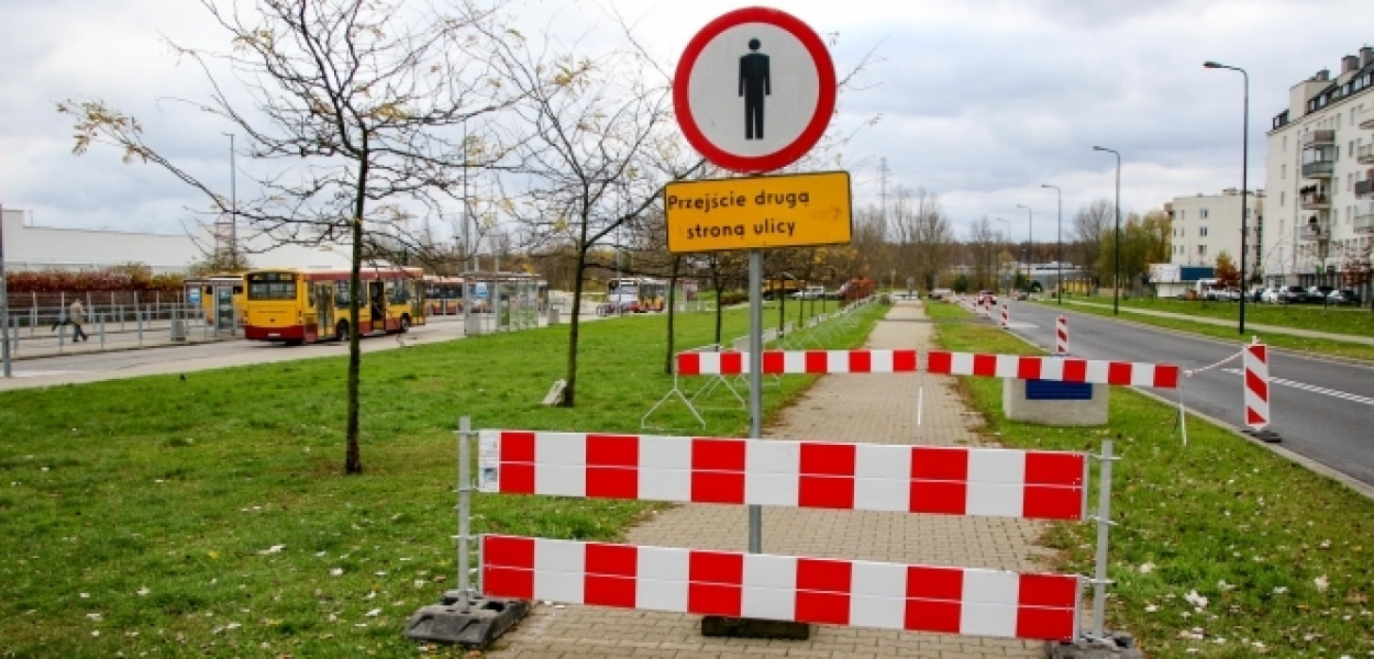 Nowe przystanki na Kabatach już się budują FOTO