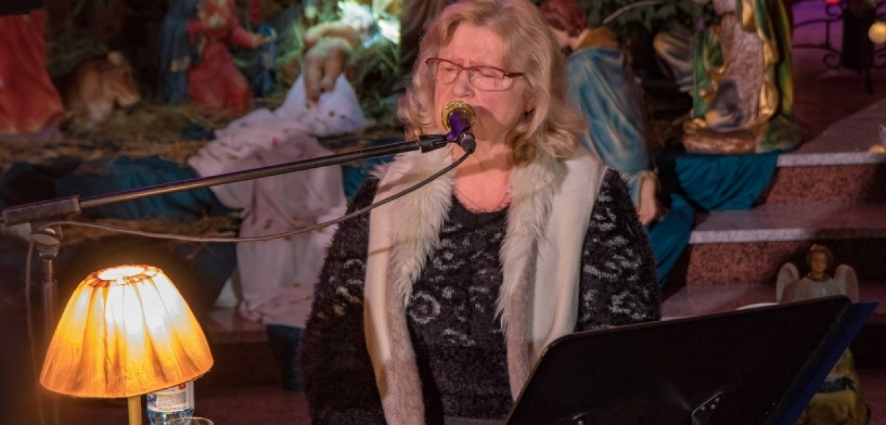 "Od anioła do Heroda". Stanisława Celińska kolędowała na Kabatach