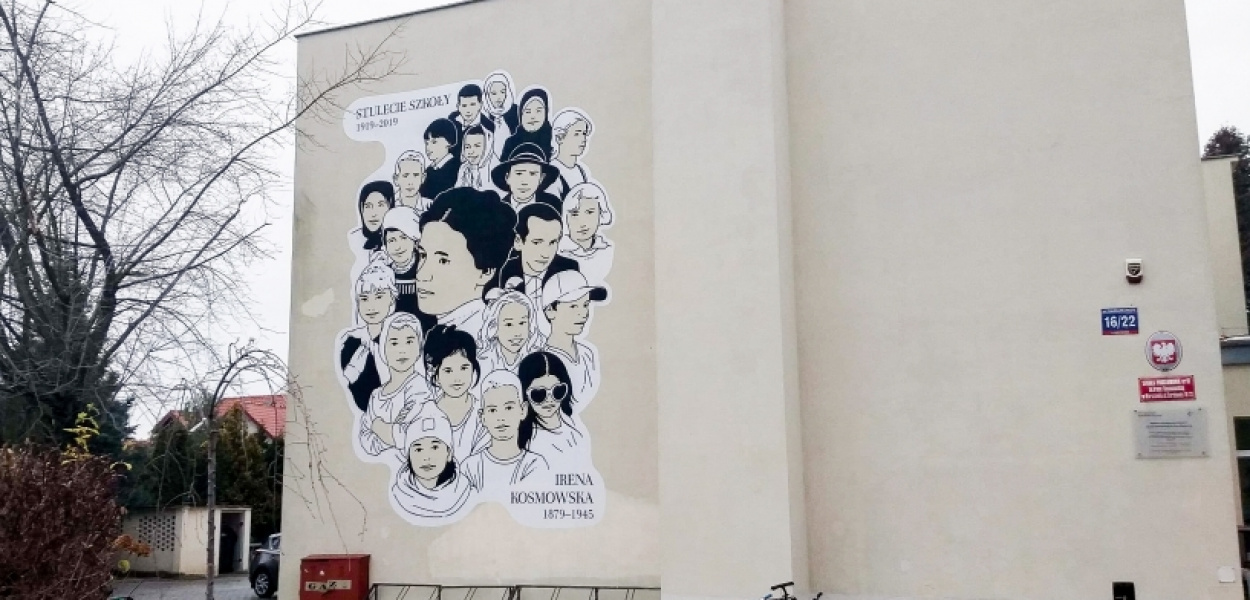 Nowy mural powstał na Ursynowie. Poznajesz tę kobietę?