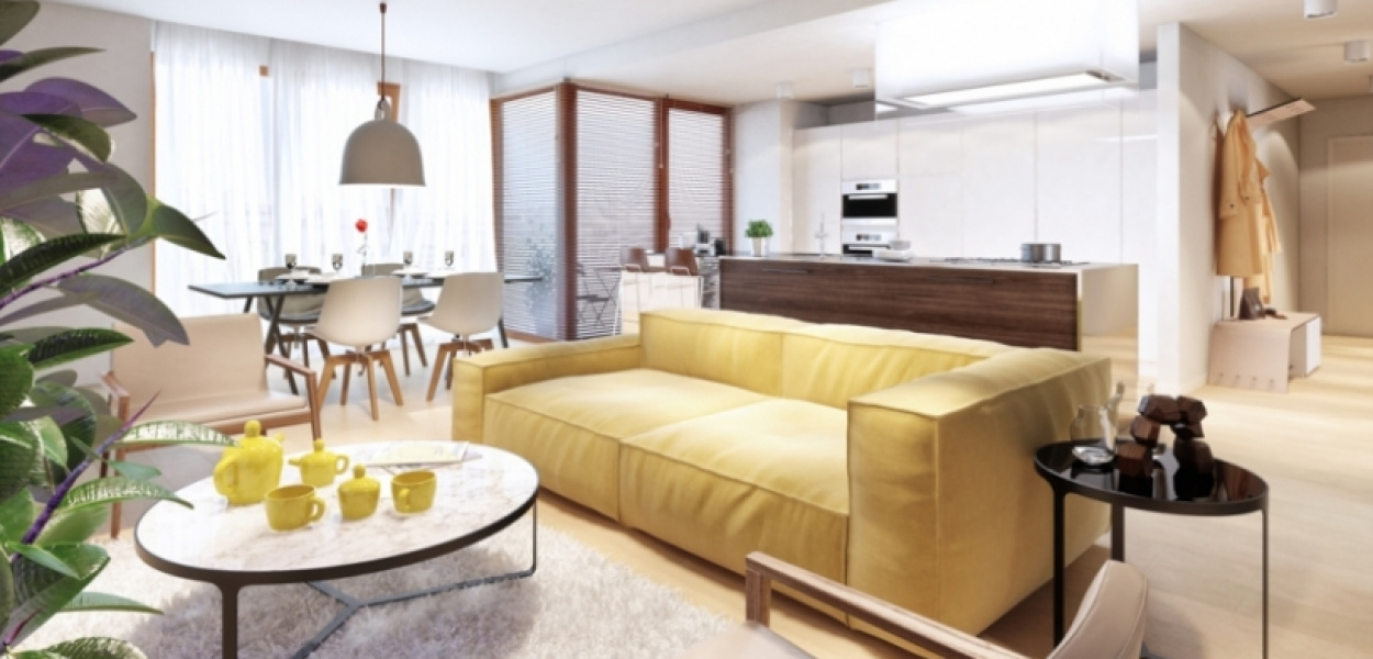 Jak urządzić mieszkanie z wysokim sufitem?