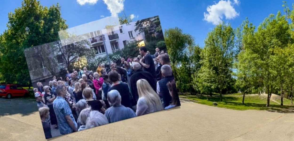 SK/FB/Robert Kempa - burmistrz Ursynowa