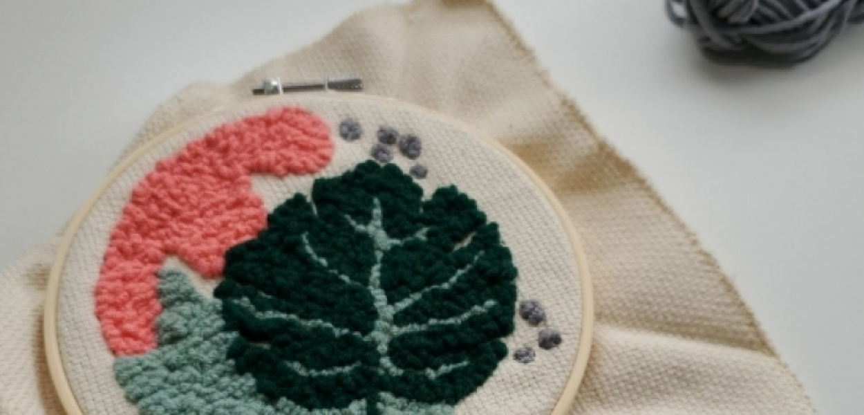 Punch needle jak zacząć – podstawowe informacje