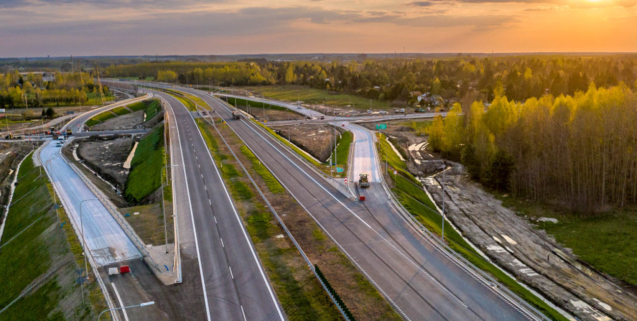 Nowa wylotówka z Warszawy już bez dziury w środku. Można jechać!