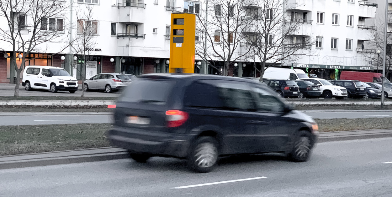 Fotoradar na Ursynowie w czołówce "zapracowanych"!