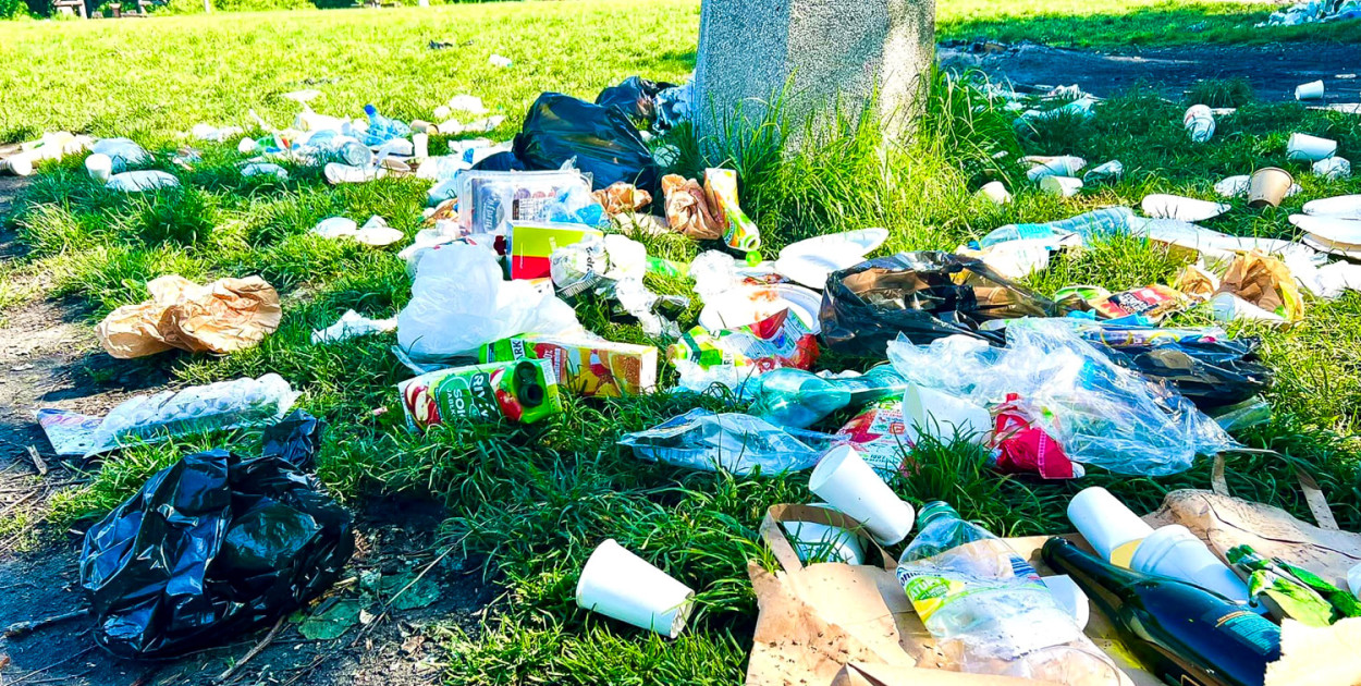 Polana Lasu Kabackiego nowym wysypiskiem śmieci?