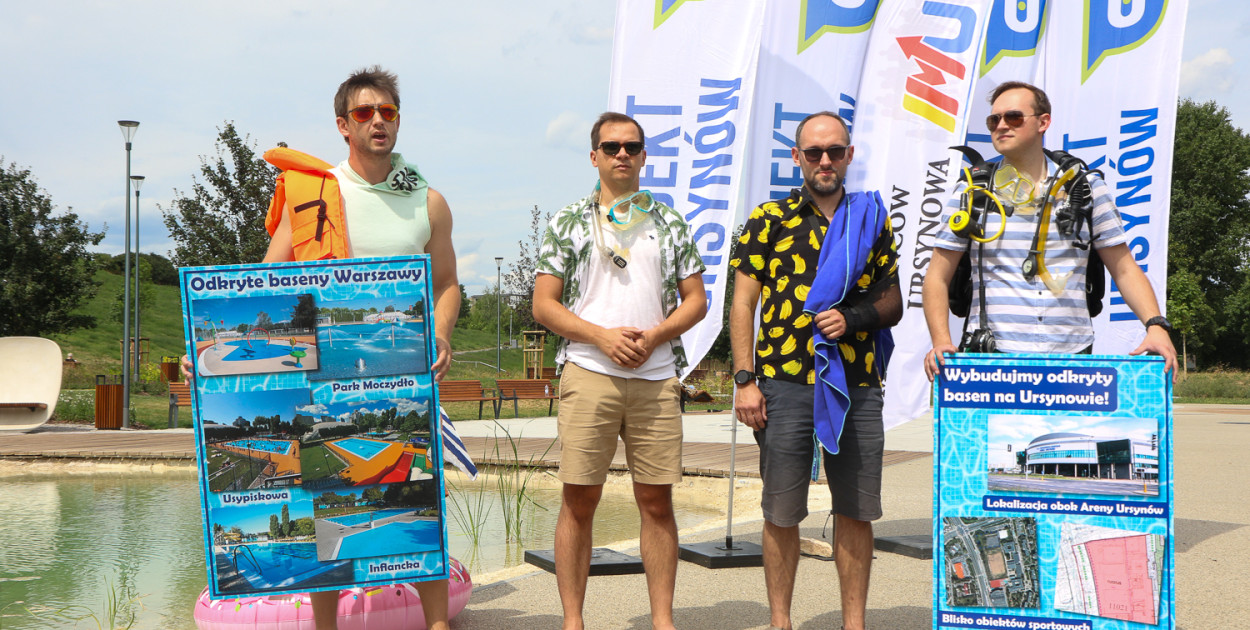 Na Ursynowie powinno powstać nowe kąpielisko? Dzielnicowa opozycja rzuca pomysł