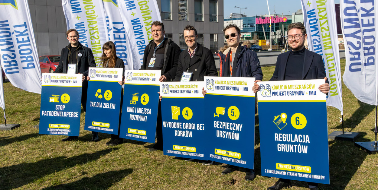 Szóstka dla Ursynowa i różnice ws. bazarku! Projekt Ursynów przedstawił kandydatów