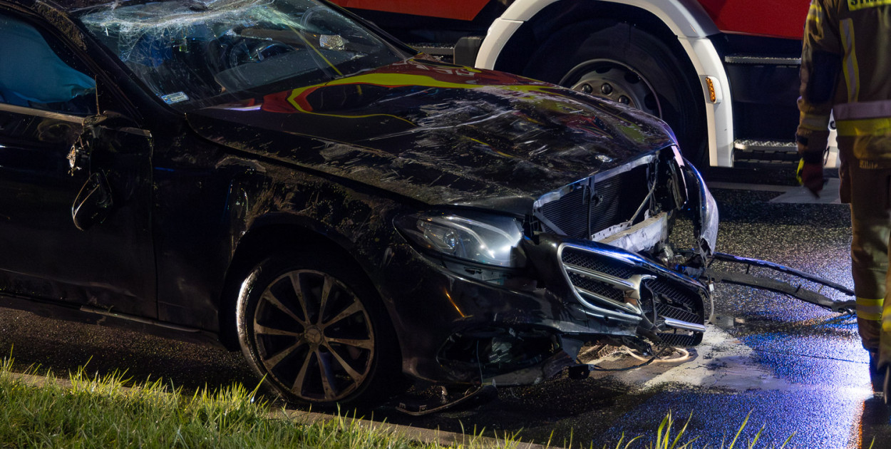 Dachowanie Mercedesa na Poleczki FOTO