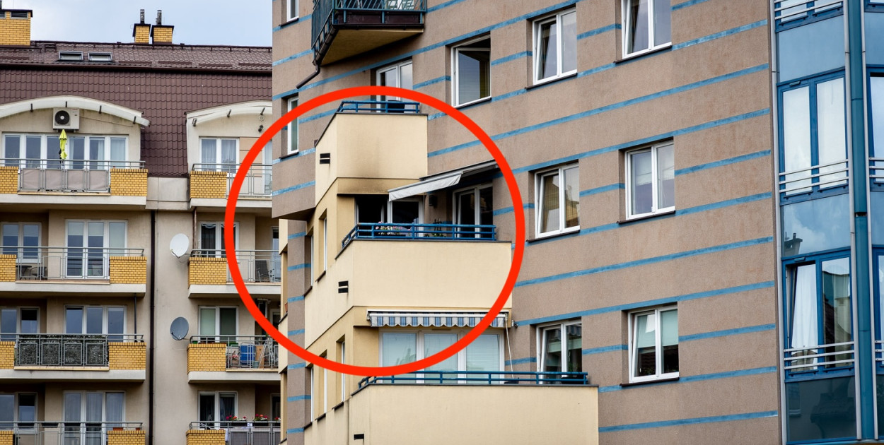 Pożar w mieszkaniu na Kabatach. "W pokoju ładował się masażer elektryczny"