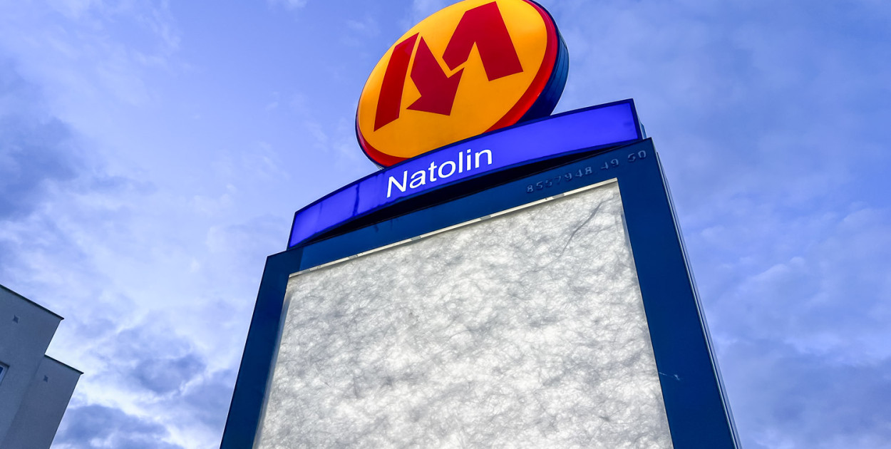 Na stacji metra Natolin można przenieść się w czasie!
