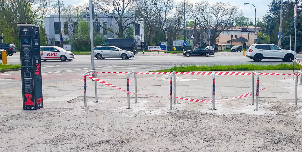 Zielony Ursynów - nowa stacja Veturilo przy Bogatki