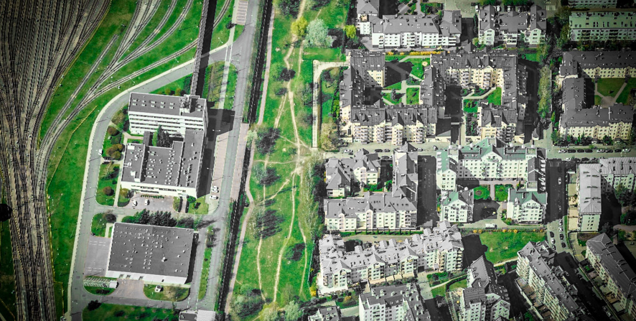 Teren zieleni przy STP Kabaty zagrożony zabudową (ukośne.um.warszawa.pl)