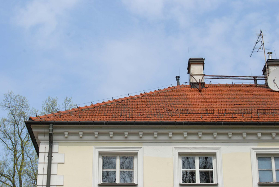 Dach oficyny przed remontem (BSKZ)