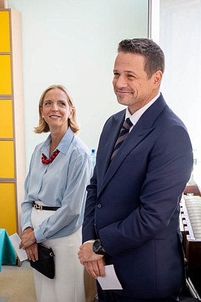 Rafał Trzaskowski głosuje na Kabatach-6203