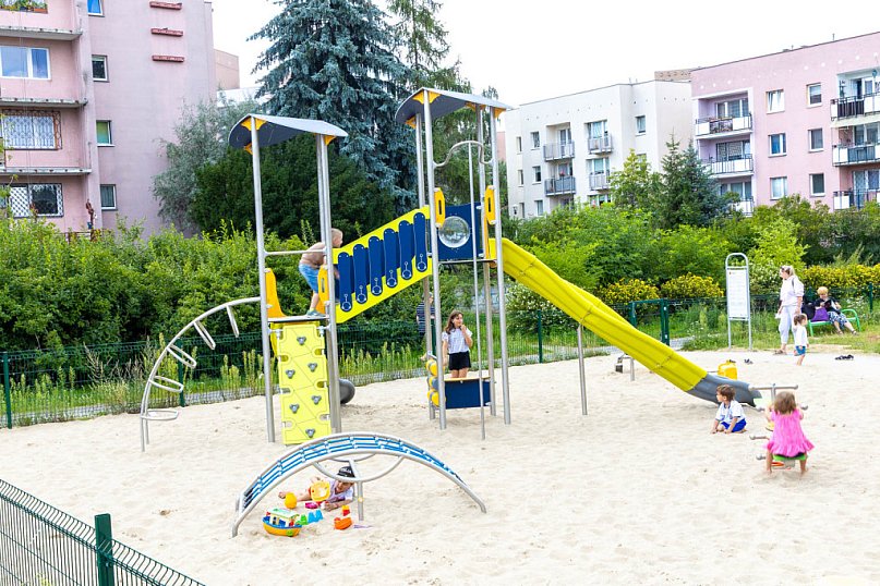 Nowy plac zabaw na Ursynowie
