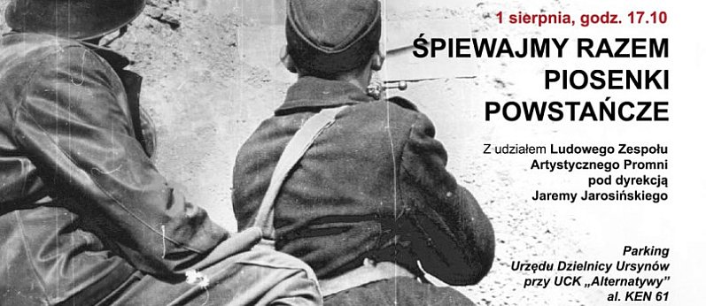 81. rocznica wybuchu Powstania Warszawskiego - obchody na Ursynowie