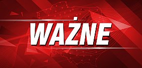 Ostrzeżenie pierwszego stopnia dla Warszawy!