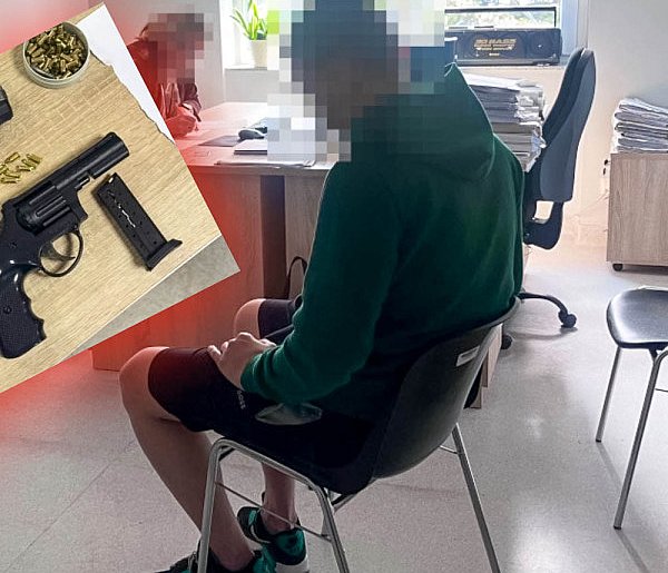 Źle zaparkował, wyciągnął pistolet. Szokujący incydent na Ursynowie!-34816