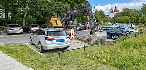 Ruszył remont dużego parkingu na Ursynowie