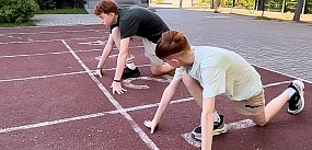 Tenisobieg i wspinaczka na Olimpiadzie dla Dzieci