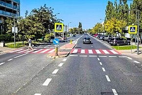 Potrącenie na przejściu dla pieszych. Starszy mężczyzna w szpitalu-35807
