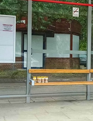 Sos tatarski czekał na autobus... Niecodzienne znalezisko na Ursynowie!-36080