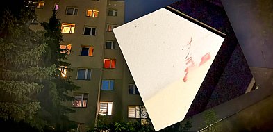 Krew na klatce i w windzie. Co się stało w nocy w bloku na Ursynowie?-36148