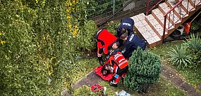 Tragedia na Imielinie. Mężczyzna wypadł z balkonu
