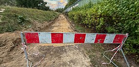 Stanęła budowa na Wilczym Dole. Co z drogą rowerową?