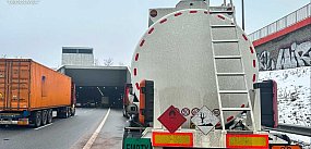 Groźny incydent przed tunelem POW na Ursynowie!