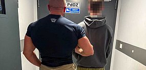 Policja w akcji na Roentgena. Młody mężczyzna usłyszał