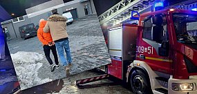 To pseudokibicie podpalili magazyn na Kłobuckiej!