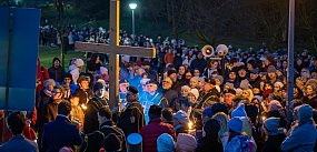 Nabożeństwa na ulicach. Droga Krzyżowa na Ursynowie